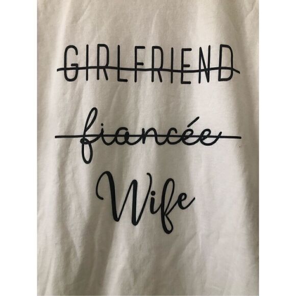 Upgraded to Wife T-shirt Size Small - Picture 3 of 3